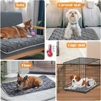 Self Warming Cat Bed Self Heating Cat Mat Thermal Pet Bed Mat - Grey / 20.0"L x 16.0"W x 0.5"Th - image 3