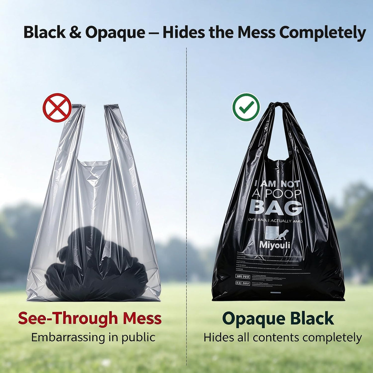 1000 Counts Extra Thick Dog Poop Bags With Handles – Essentials for Dogs - Ocean Wind / 300 Count (Pack of 1) - image 4