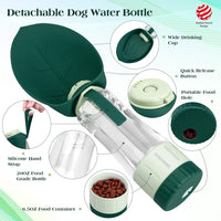 Upgraded Dog Water Bottle - 20oz/Green - image 2