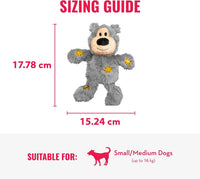 Kong Wild Knots Bear, Knotted Rope Plush Toy - Small/Medium / Bear - image 4