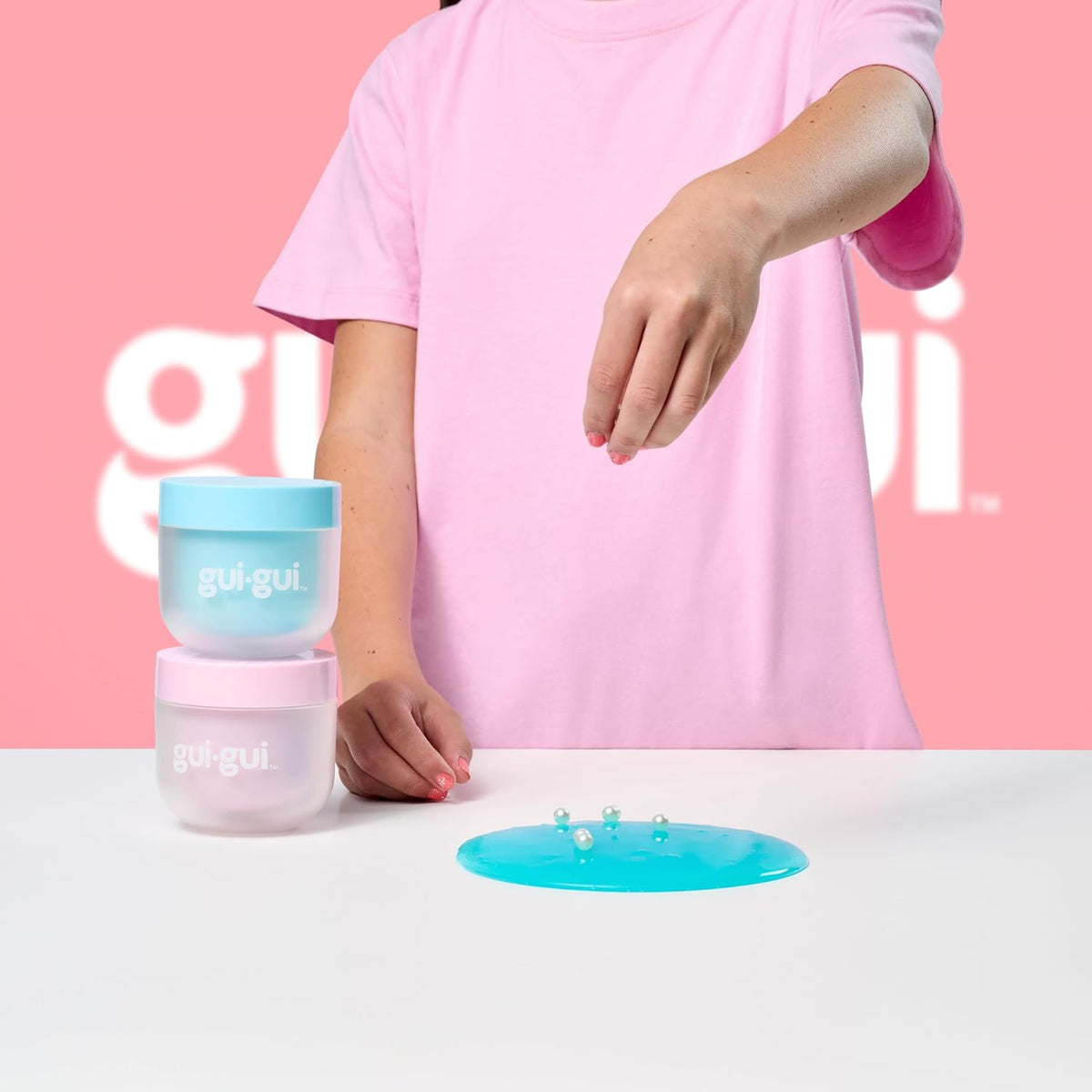 GUI Slime Kit 2-Pack Bundle, Butter & Cloud Scented Slimes – Fun for Kids & Family - image 4