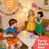 Karaoke Machine for Kids Adults - Pink - image 2