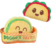BarkBox Barker's Dozen Donuts 4-in-1 Interactive Plush Dog Toy – Essentials for Dogs - Doggo's Tacos