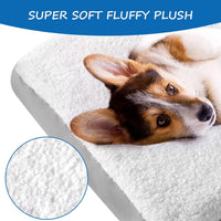 Waterproof Dog Bed Covers Replacement Washable 41 x 29 inch – Essentials for Dogs - White / 20 x 30 x 6inch - image 2