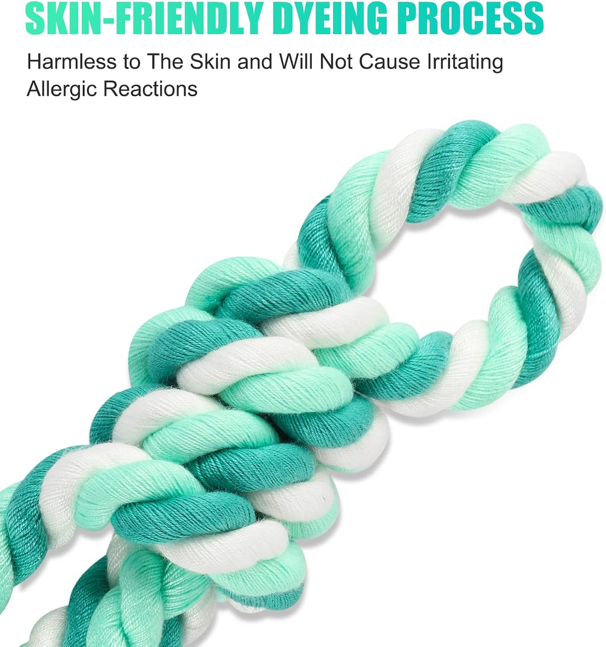 5 FT Handmade Rope Dog Leash for Small Medium and Large Dogs – Essentials for Dogs - 5FT x 1/2in (Pack of 1) / Moss Green - image 3