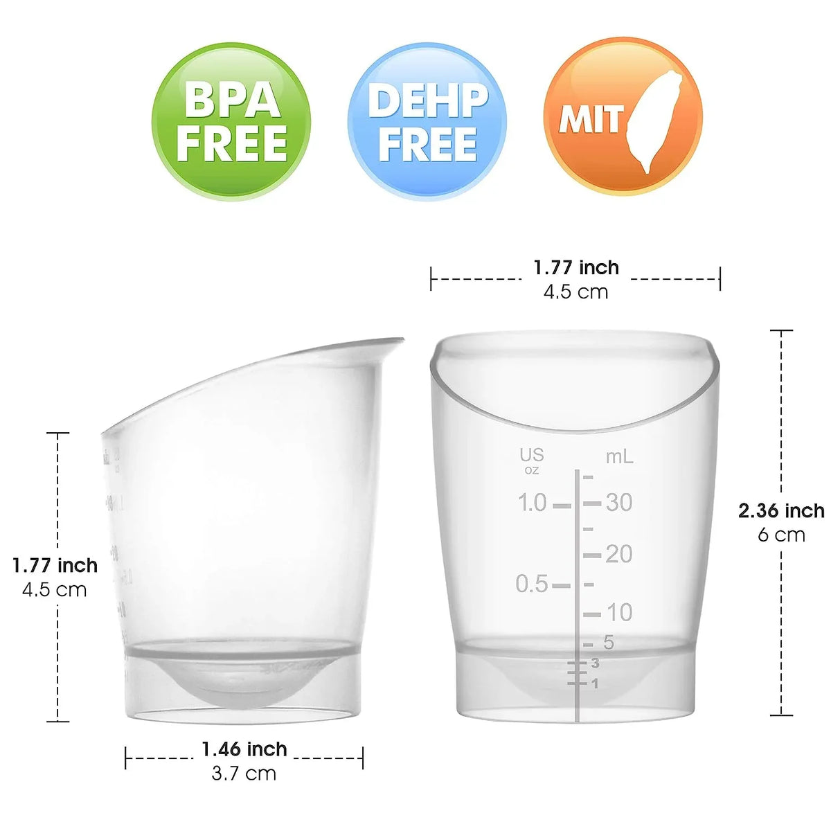 Infant Feeding Cup-30mL 4pk - BIG FRENCHIES