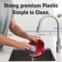 Dog Crate Water Bowl No Spill - Red - image 3