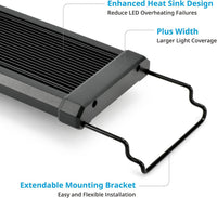 NICREW ClassicLED Plus LED Aquarium Light, 15W - 30 - 36 in - image 2