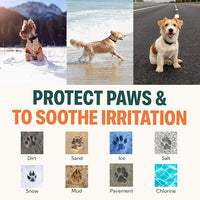 CHARLIE'S PAWS Paw Balm for Dog and Cat Paw Pad Balm Dog Nose Balm Cat Butter Paw Moisturizer Protect Dry Cracked Paw Foot Paw Elbows with 100% Natural Oil 3.5 Oz (Aloe & Vanilla)