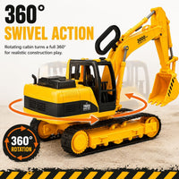 Liberty Imports 15" Oversized Construction Excavator Toy Digger - Excavator - image 2