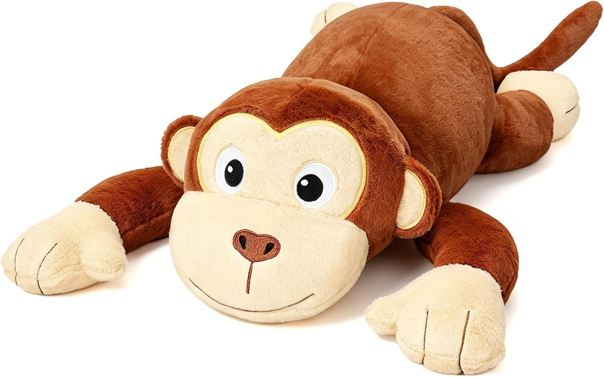 CSVBTRF Weighted Stuffed Animals - Orange Monkey