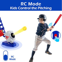 iPlay, iLearn Kids Pitching Machine Toys - Blue - image 2