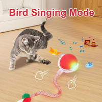 2 Packs Speed 2.0 Tail Interactive Cat Toys for Indoor Cats - New Blue - image 2