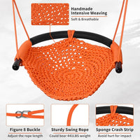 Hi-Na Tree Swing for Kids - Orange - image 4