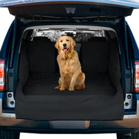 SUV Cargo Liner for Dogs - Water-Resistant Pet Trunk Cargo Cover Mat for SUVs and Sedans - Black / Large (35"L x 40"W)