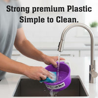 Dog Crate Water Bowl No Spill - Purple - image 3