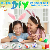 Yeshone 100 plastic egg shakers in 10 bright colors - view 13