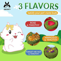 50-60 PCS Natural Rabbit Chew Toys, Treats, Timothy Sticks, Apple Sticks, Sweet Bamboo for Guinea Pig, Hamster, Chinchilla, Rat, Small Animals