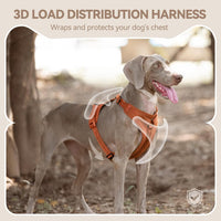 Sunraymascota Dog Harness - S (Neck: 12-22", Chest: 16-25") / Carmel Brown - image 4