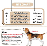 Martingale No Pull Dog Collar for Large Medium Small Dogs - L (19"-26" Neck, 1.5" Wide) / Black Black - image 3