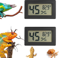 Reptile Thermometer and Humidity Gauge Digtal Terrarium Thermometer - 2 / rectangle