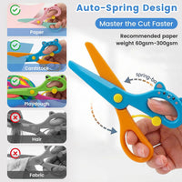 LovesTown 4PCS Toddler Safety Scissors - image 3