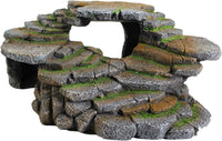 PENN-PLAX Reptology Shale Scape Step Ledge & Cave Hideout - Large 1