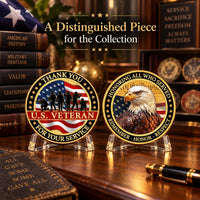 FLAGWIX USA 250th anniversary challenge coin with American Eagle, 1776-2026 - view 9