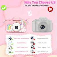 XBENDON kids camera with dual lens, 48MP photos and 1080P video - view 23