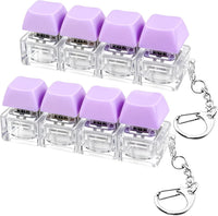 2 PCS Keyboard Fidget Toy - Purple / General