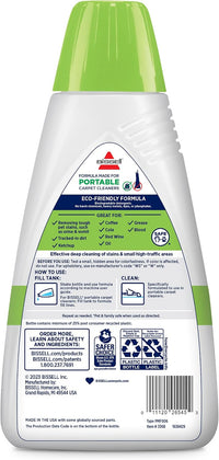 Bissell 74R7 Pet Stain & Odor Portable Machine Formula, Fl Oz - 32 Fl Oz (Pack of 1) / Simply Plant Based Formula - image 3