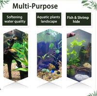 Tfwadmx Natural Driftwood for Aquarium Decor 5-8" Fish Reptile Tank - L: 2 Pack(8 - 12 inches) - image 4