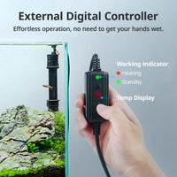 NICREW 100W Aquarium Heater with Temp Controller for 10-20 Gallon - 50-80 Gallon - image 3