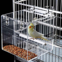 No Mess Bird Feeder for Cage - Large