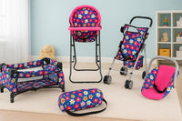 fash n kolor 4 Piece Doll Play Set, Includes - Flower - image 4