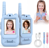 Video Walkie Talkies for Kids - Blue+Blue