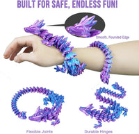 Small Dragon Eggs with Dragon Inside - Gradient Light Purple-red / M (H:5.8 inches) - image 2