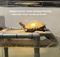 Large Turtle Basking Platform for Aquatic Turtles – Essentials for Fish - Basking Platform 10.8" W × 7.7" D - image 4