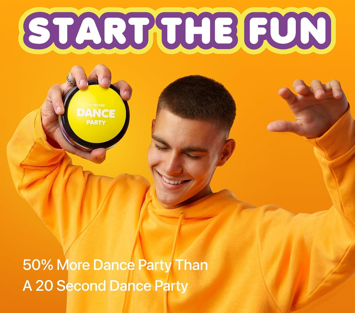 30 Second Dance Party Button - Pack of 1 - image 2