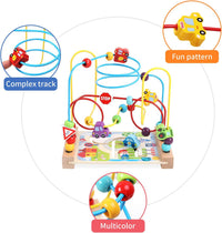 Wooden Bead Maze Toys for Toddlers - image 2