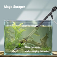 Small Aquarium Gravel Vacuum Sand Cleaner Tank Water Changer – Essentials for Fish - L(20~100Gal) - image 4