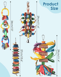 Bissap 2 PCS Bird Chew Toys - 4 PCS - image 2