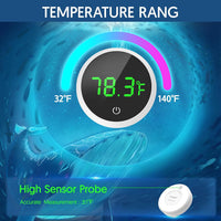 Fish Tank Thermometer Aquarium Thermometer Wireless Touch Stick - White - 1 Pack - image 3