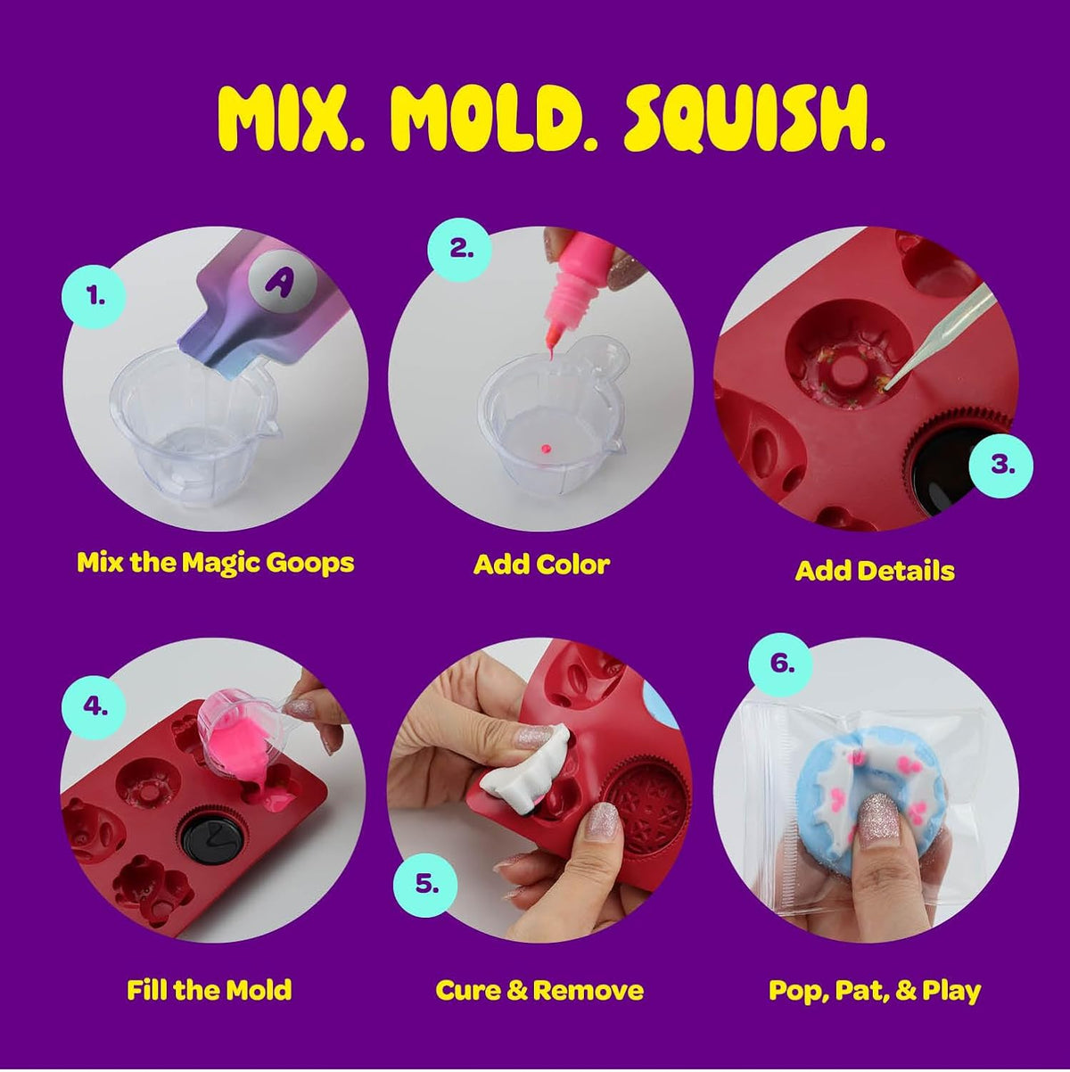 Taba Squishy Making Kit for Kids, Squishies Craft Kits - Taba - image 2