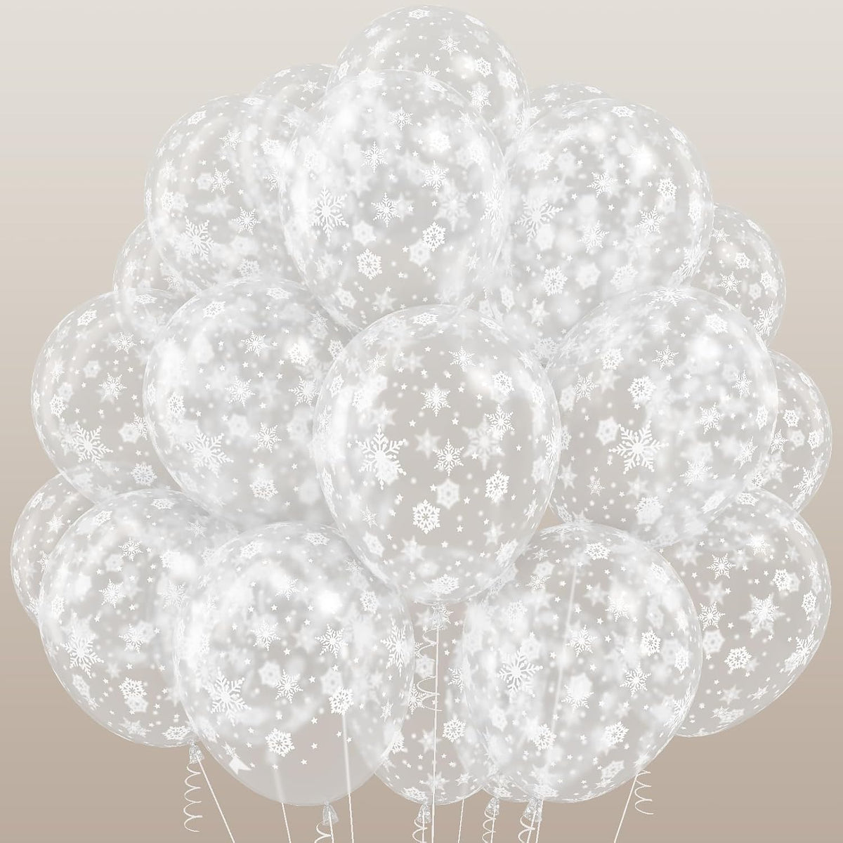 Froova black and white Halloween balloons with ghost and bat prints and bat stickers - view 10