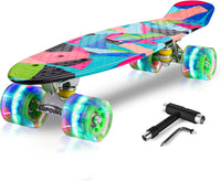 Skateboards, 22" Complete Skateboard - Colorful