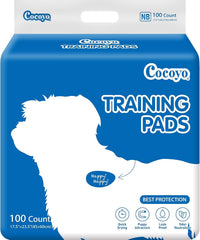 COCOYO Best Value Training Pads 30 Count, Dog Pee Pads - 100 / 17.5" x 23.5" Blue