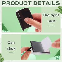 Qunclay 4 Pcs Aquarium Lid Handles, Acrylic Fish Tank Handles - Black - image 3