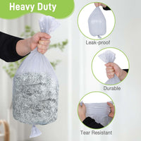 12 Pack Cat Litter Refill Bags - Gray - image 4