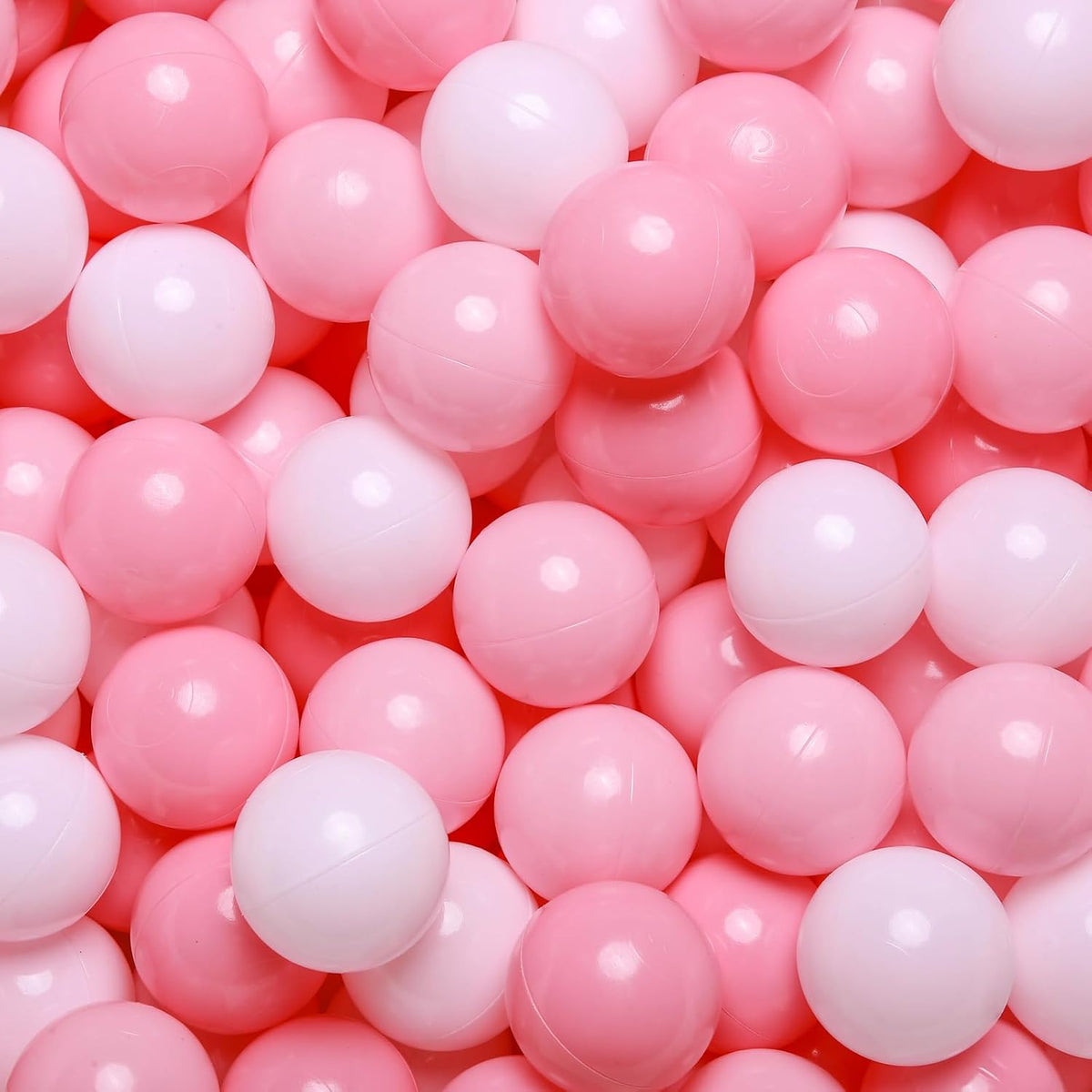 GOGOSO 170 crush proof ball pit balls, 2.2 inch, in soft two-tone colors - view 2